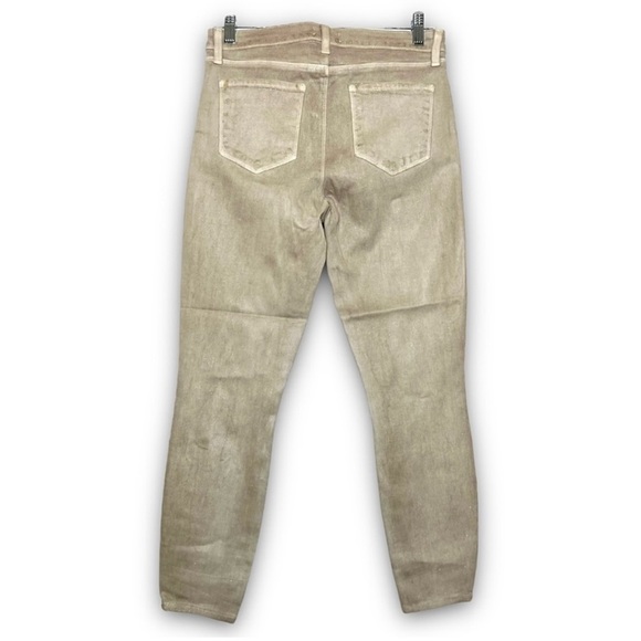 NEW L'AGENCE Margot Skinny Jeans Ankle Crop High
Waist Glitter Coated Denim 28 - Picture 7 of 13